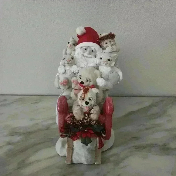 Lmt. Ed. Vintage "Santa In Dreamsicle Land" 1st Edition 1992 - Picture 1 of 7